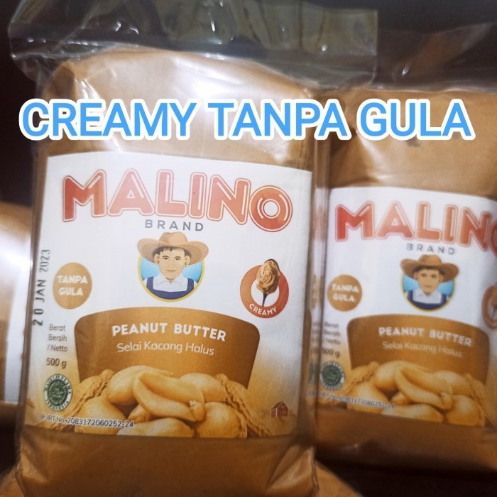 

No Sugar Creamy Peanut Butter/Selai Kacang Halus (Tanpa Gula) 500Gr