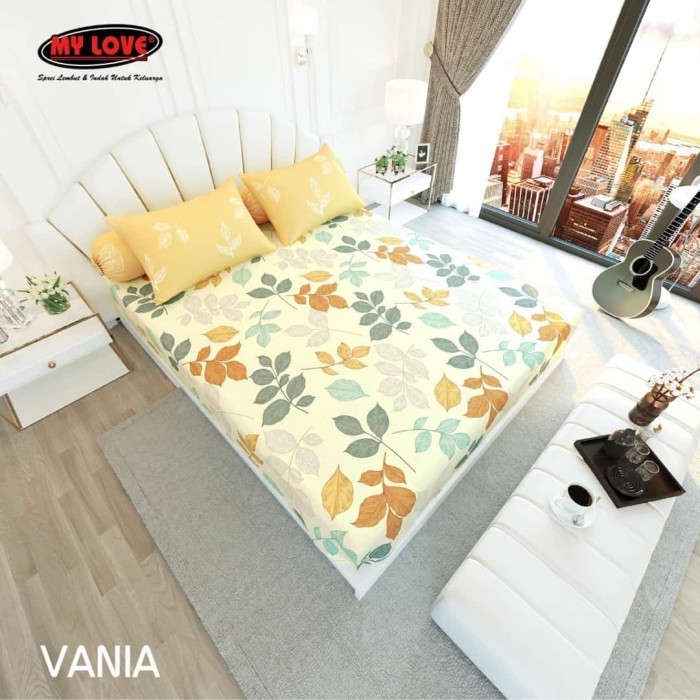 Seprai / Sprei 180X200 My Love / 160X200 / 200X200 Tinggi 30Cm Ready