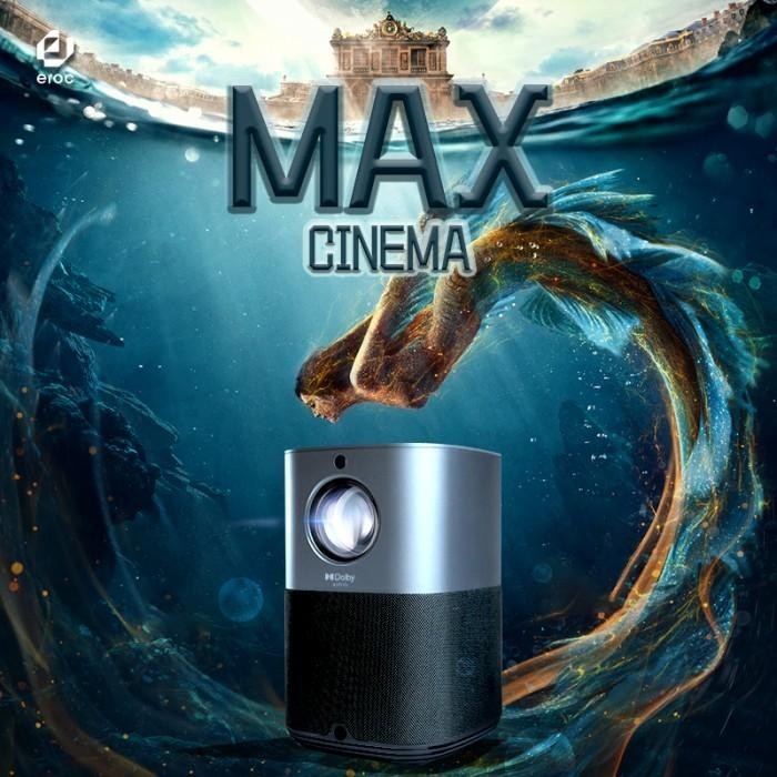Eroc Android Smart Home Proyektor Dolby Fhd - Led Max Projector