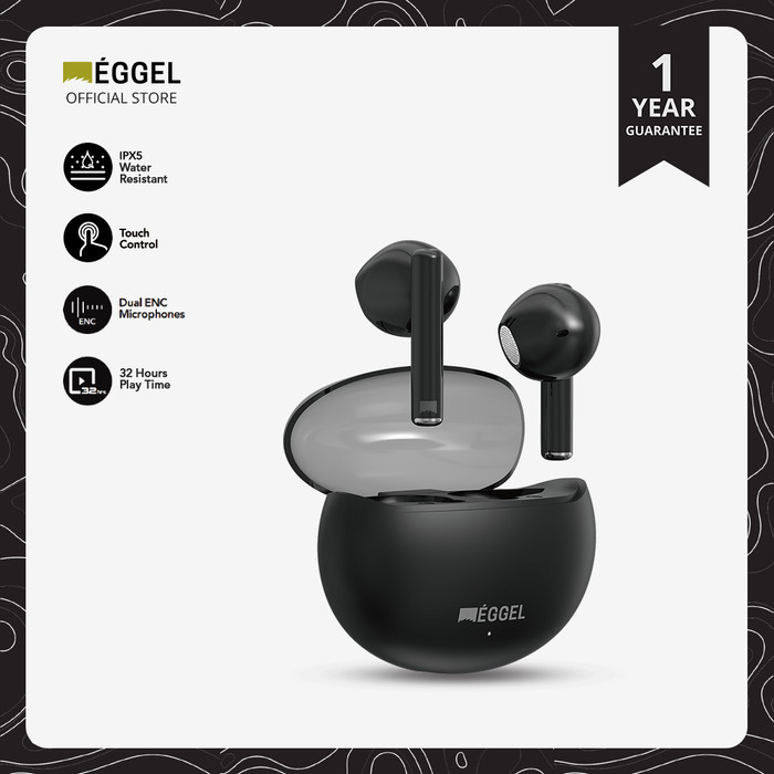 Eggel LibertyBuds 3 Air ENC Semi In Ear TWS Bluetooth Earphone