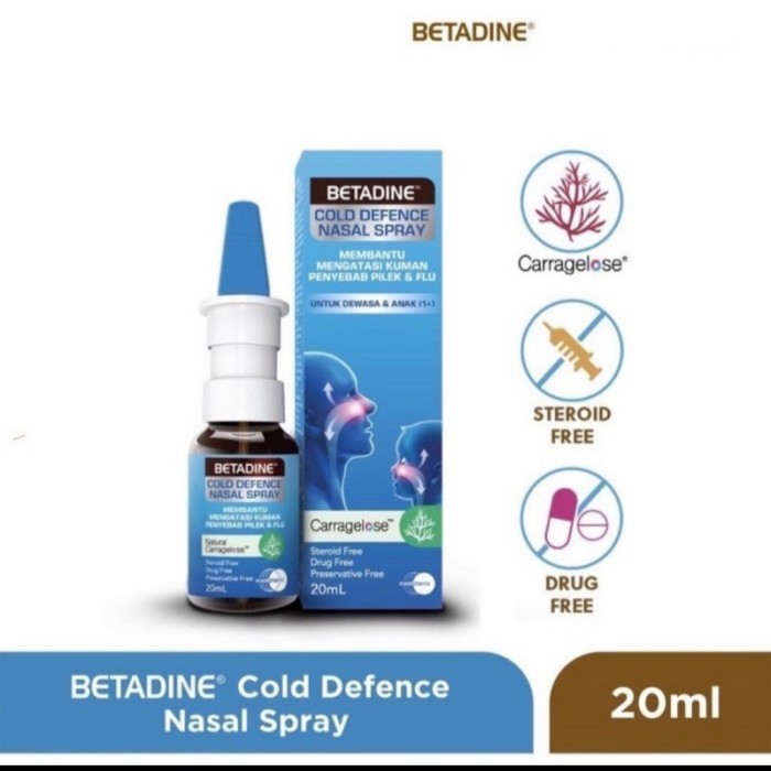 Betadine Nasal Spray 20 Ml Dewasa