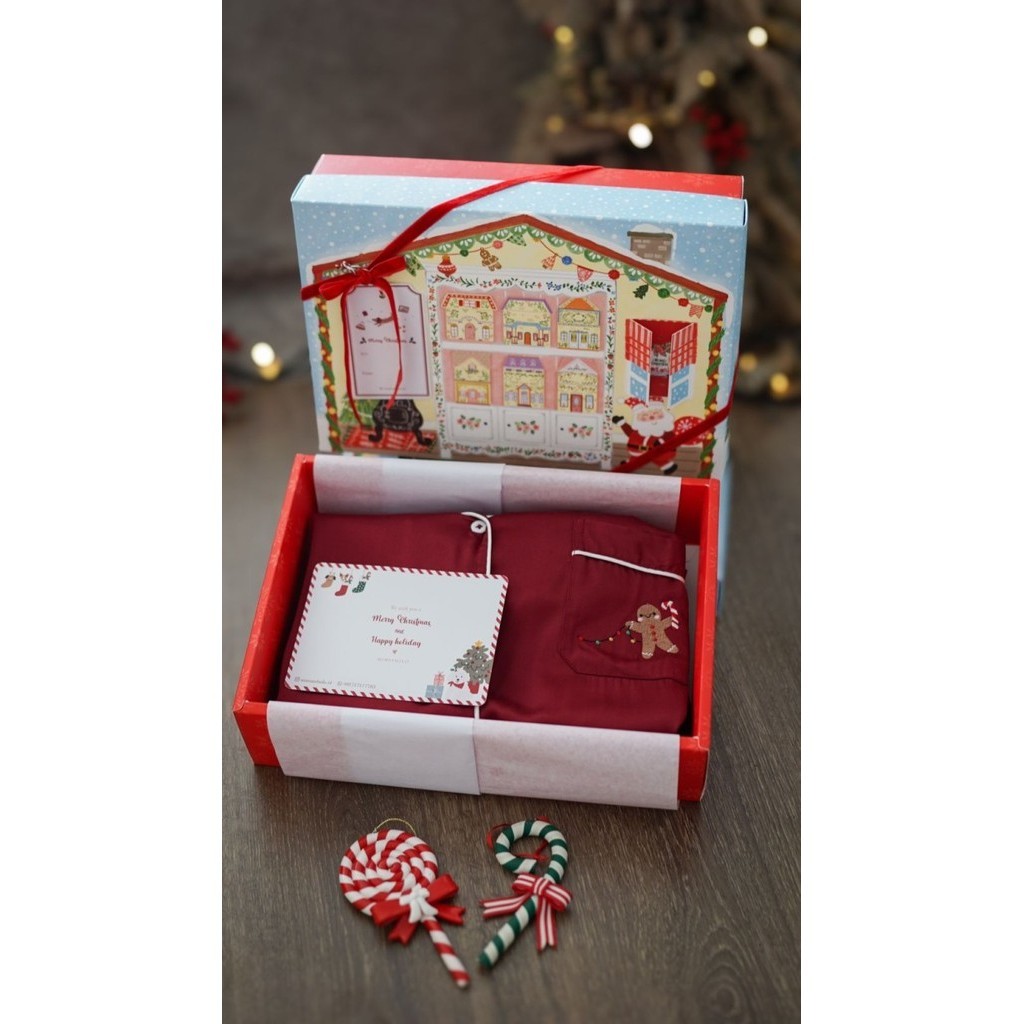 

Ready Mimi & Milo Christmas Gift Box tambahan kado natal