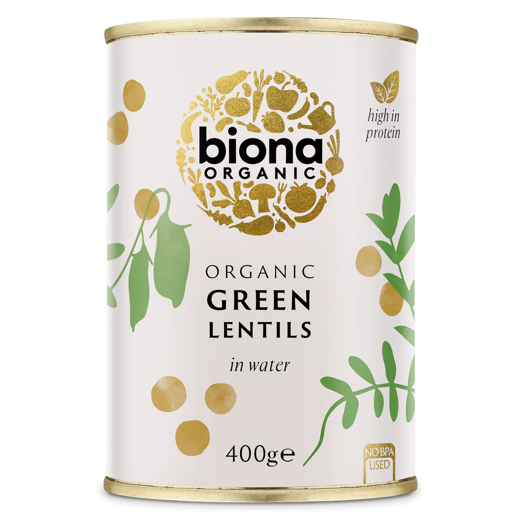 

Biona Organic Lentils Green Large 400g – Kacang Lentil Hijau Organik
