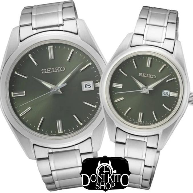 Ready Seiko Original Sur533P1 Sur527P1 Jam Tangan Seiko Couple Original Original