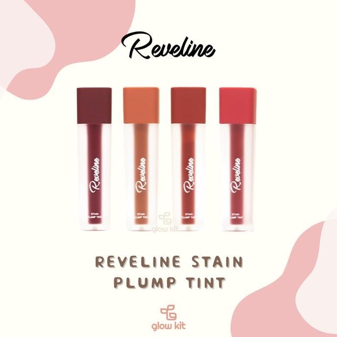 Reveline Stain Plump Tint | Lip Tint Berkualitas