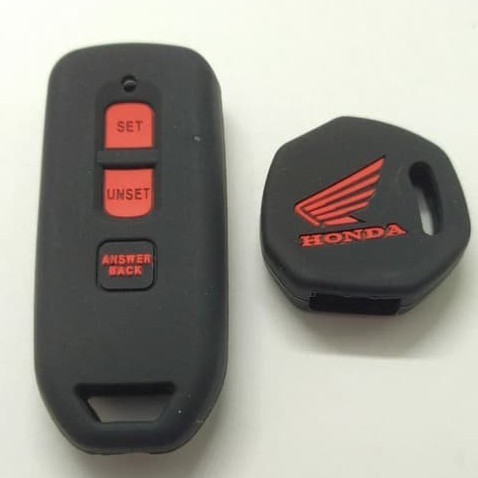 COVER KONDOM SILIKON SILICON KARET KUNCI REMOTE REMOT KEYLESS KEY LESS MOTOR HONDA SCOOPY