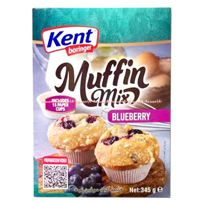 

Terlaris Kent Boringer Muffin Mix Blueberry 345Gr Tepung Premix Kue Mufin Beri Promo Terbaru