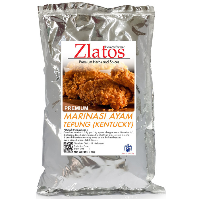 

Terlaris Marinasi Ayam Tepung Premium (Kentucky) Zlatos 1Kg Promo Terbaru