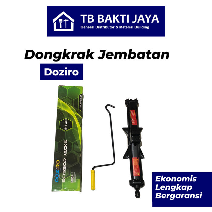 Dongkrak - Dongkrak Jembatan / Dongkrak Mobil Manual / Scissor Jack