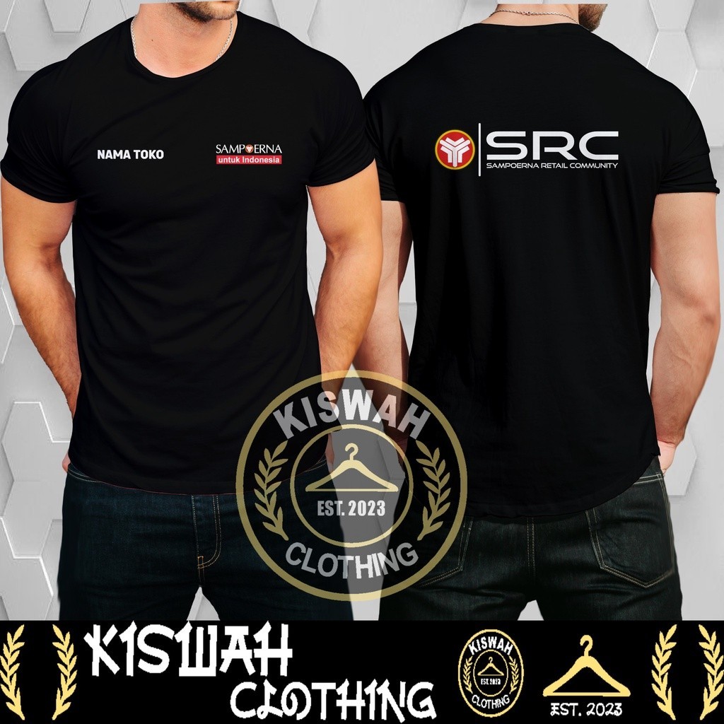 Kaos Tshirt SRC Sampoerna Untuk Indonesia Gratis Nama Toko Kamu Baju Distro