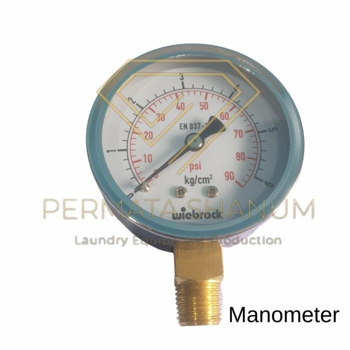 PRESSURE GAUGE MANOMETER BOILER SETRIKA UAP