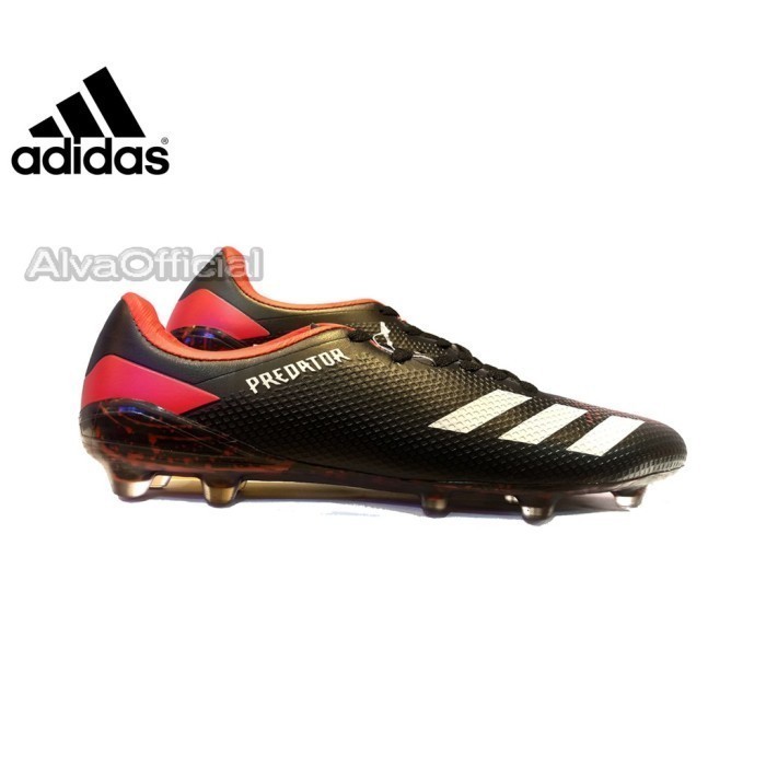 Sepatu Bola Adidas Predator Sol Hitam Bening Import