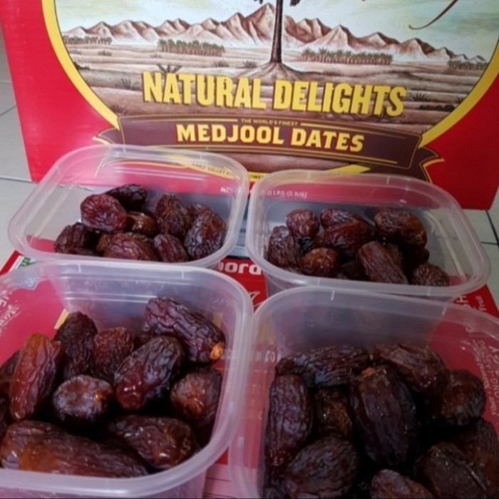 

Kurma - Kurma Medjool Dates California Jumbo 1Kg/Kurma Medjol Natural Delight