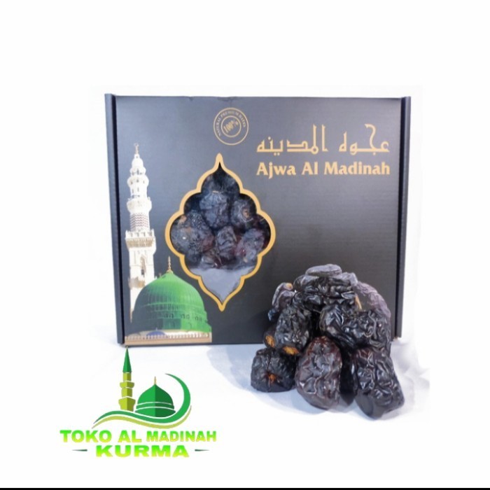 

Kurma - Kurma Ajwa Kemasan 1Kg / Kurma Ajwa Nabi Murah Original