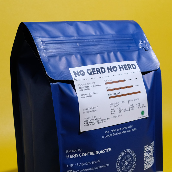 

Kopi The Sweet Mamba Espresso Blend 1KG Herd Coffee