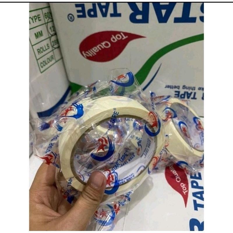 

Lakban Kertas 24 mm/selotip kertas/Tape (KING)