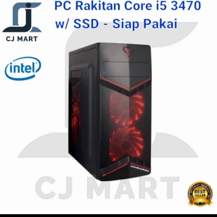 Rakitan i5 3470/ ssd / pc kantor siap pakai