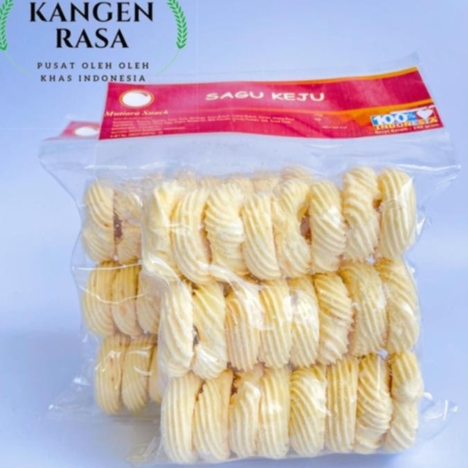 

Kue Sagu Keju Kue Kering Mutiara Snack Bandung Original