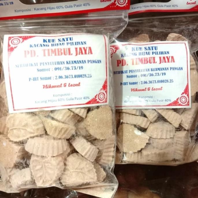 

Kue Satu Kacang Hijau Berat 500 Gram/Snack Kiloan Stok Terbatas