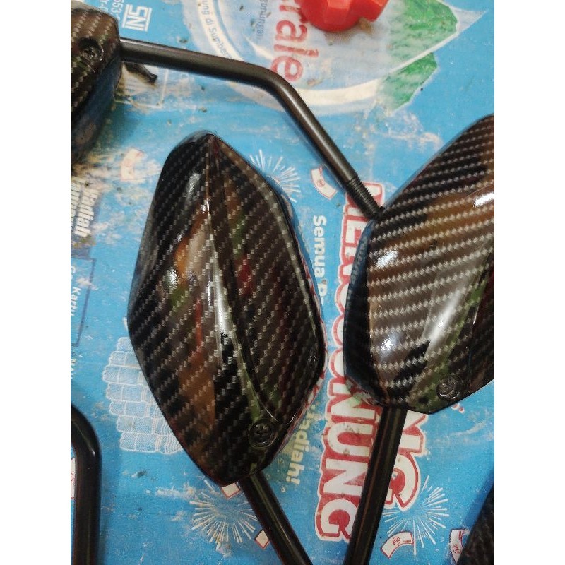 spion original honda beat new carbon hitam