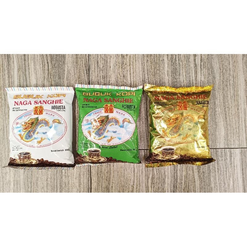 

Kopi Bubuk Naga Sanghie 500 Gram