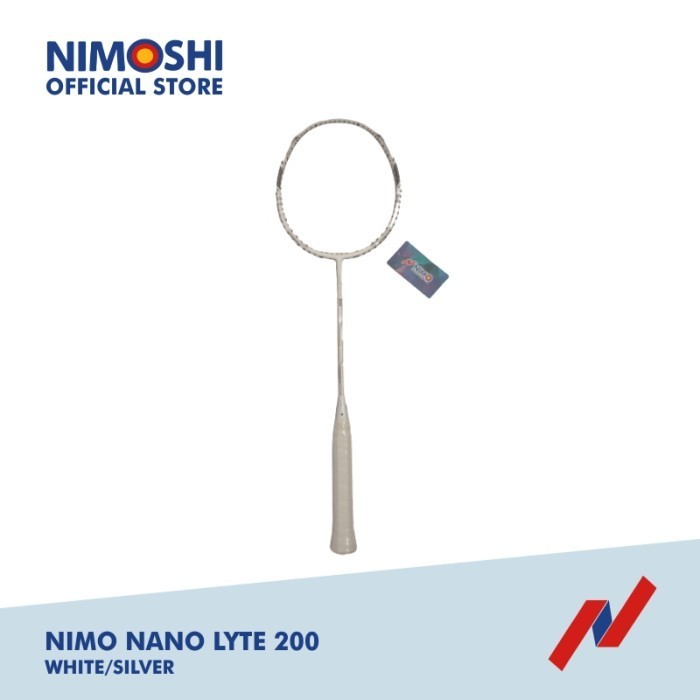 Nimo Raket Badminton Nano Lyte 200 + Free Tas &amp; Grip Wave Pattern
