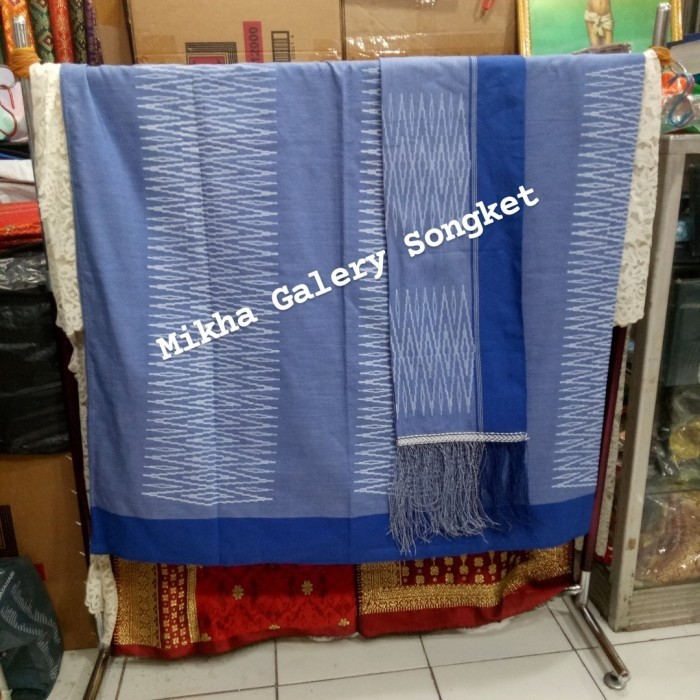 Songket Tarutung Sibolang Rasta Mesin Biru