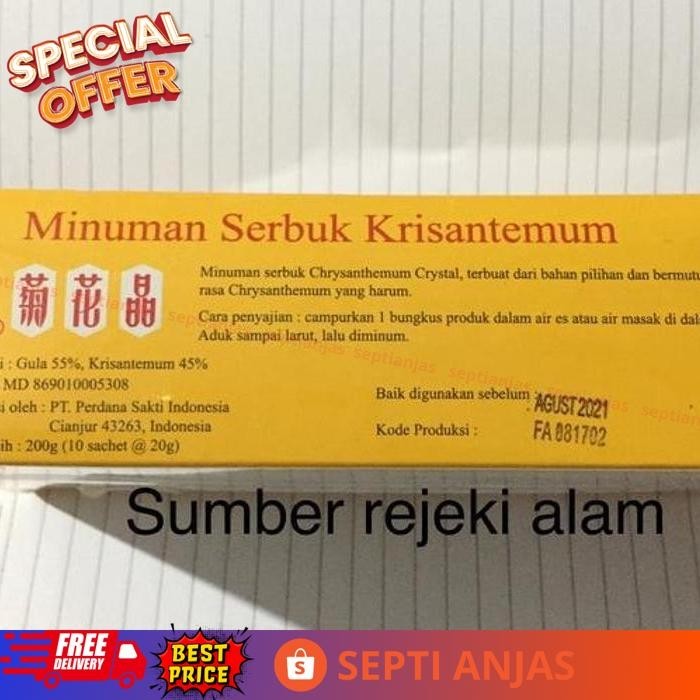 

TEH CHRYSANTHEMUM KRISANTEMUM TEH KEMBANG PANAS DALAM BATUK DLL !!!