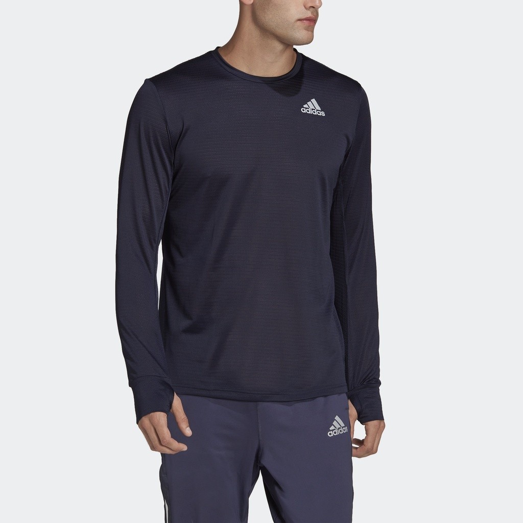 adidas RUNNING T-Shirt Lengan Panjang Own the Run Pria HB7443