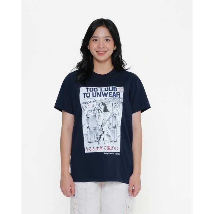 Erigo T-Shirt | Zee Jkt48 X Senikanji Navy