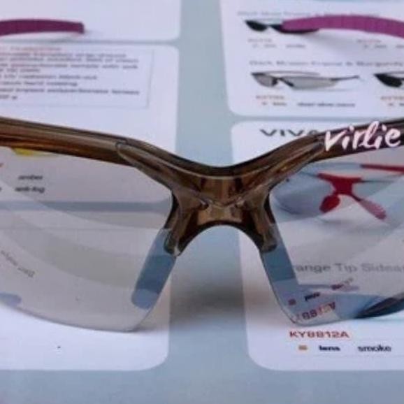 Kaca mata safety King'S KY 733,Clear Silver Mirror,