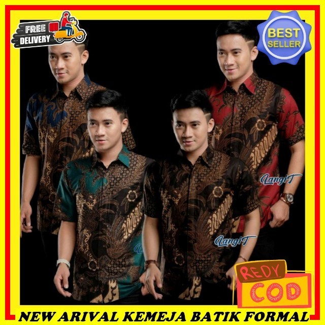 Patasan Cowok Dewasa Import Bju Keneja Formal Bsju Murah Premium Hem Batik Pria Lengan Panjang Lemej