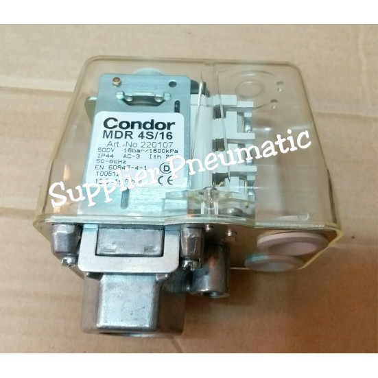 Condor Pressure Switch MDR4/16 Drat 1/2" Female