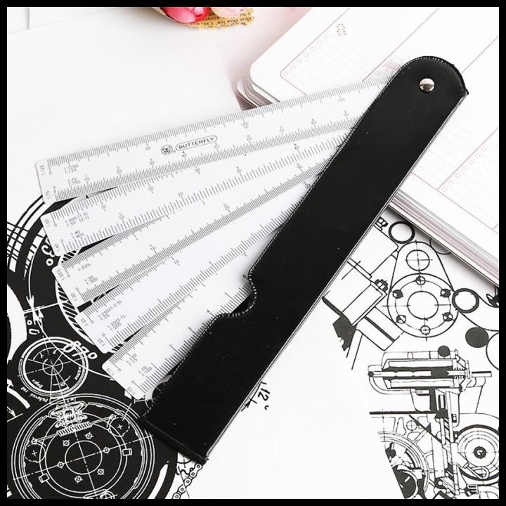 

GRATIS ONGKIR 20 IN 1 PENGGARIS SKALA SCALE RULER PENGGARIS ARSITEK LIPAT PORTABEL !