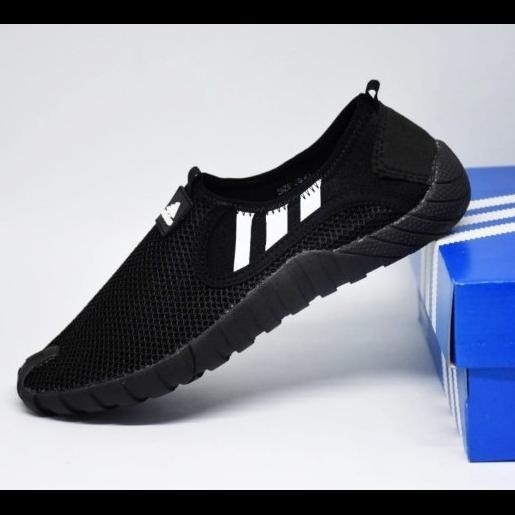 Sepatu Pria Adidas Jawpaw Slip On Sepatu Sepeda grey oren