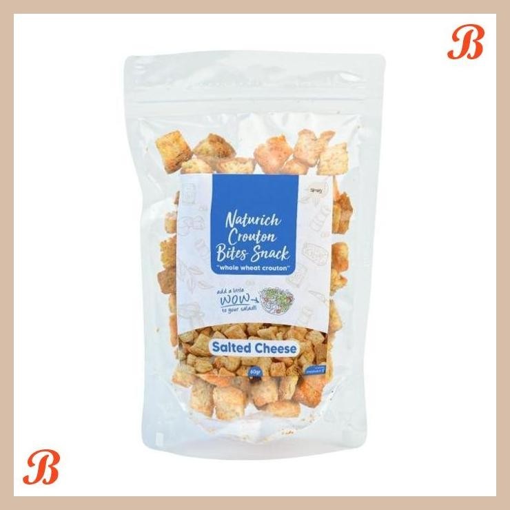 

| HOF | SIMPLY PREMIUM CROUTON BITES SNACK SALTED CHEESE 60 GR