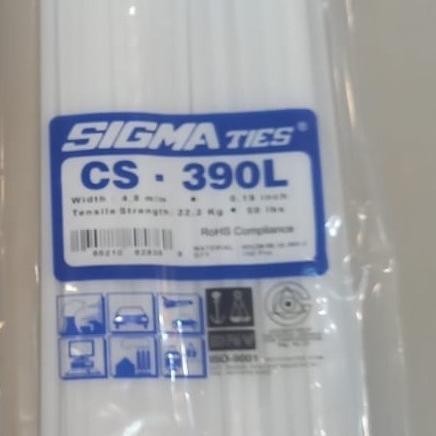 

Cable Ties / Sigma Ties Cs - 390L Kualitas Premium