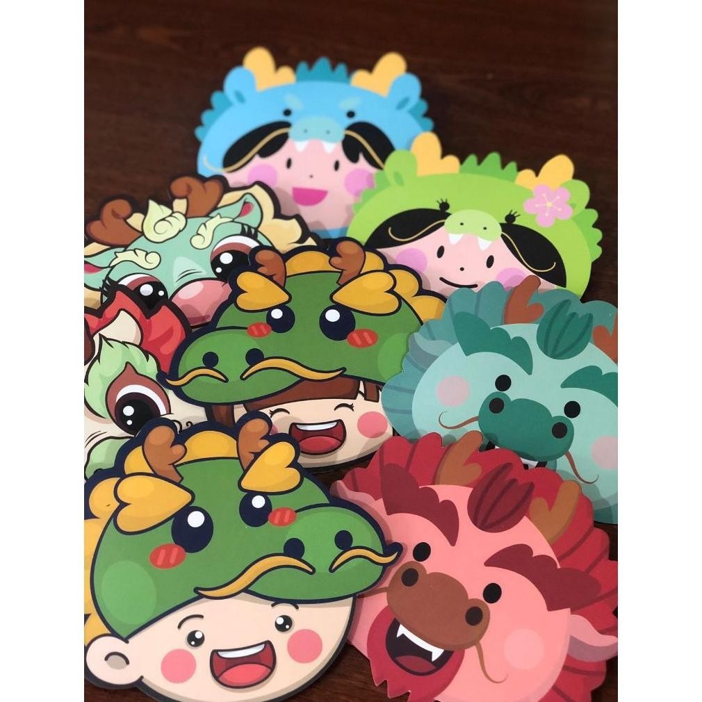 

Promo Kilat" Isi 6 pcs Angpao Imlek Bentuk Naga Lucu Angpao Chinese New Year 2024 Karakter Dragon ||