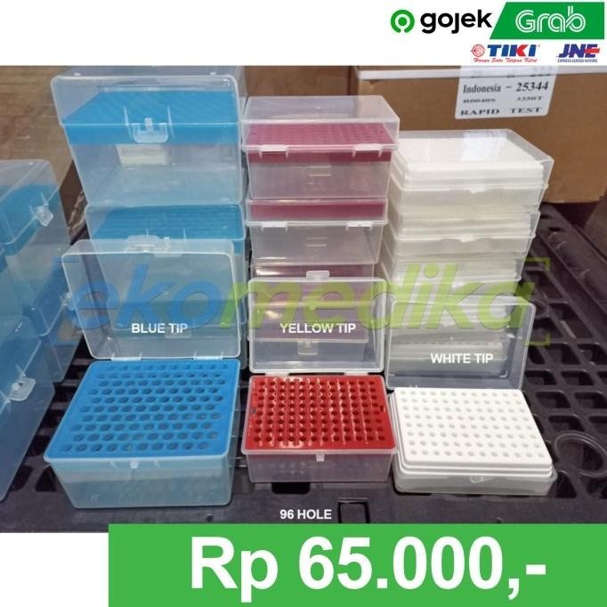 

New Rak Blue Tip Yellow Tip White Tip Box Blue Tip Kotak Wadah Blue Tip GP - Box Blue Tip ~