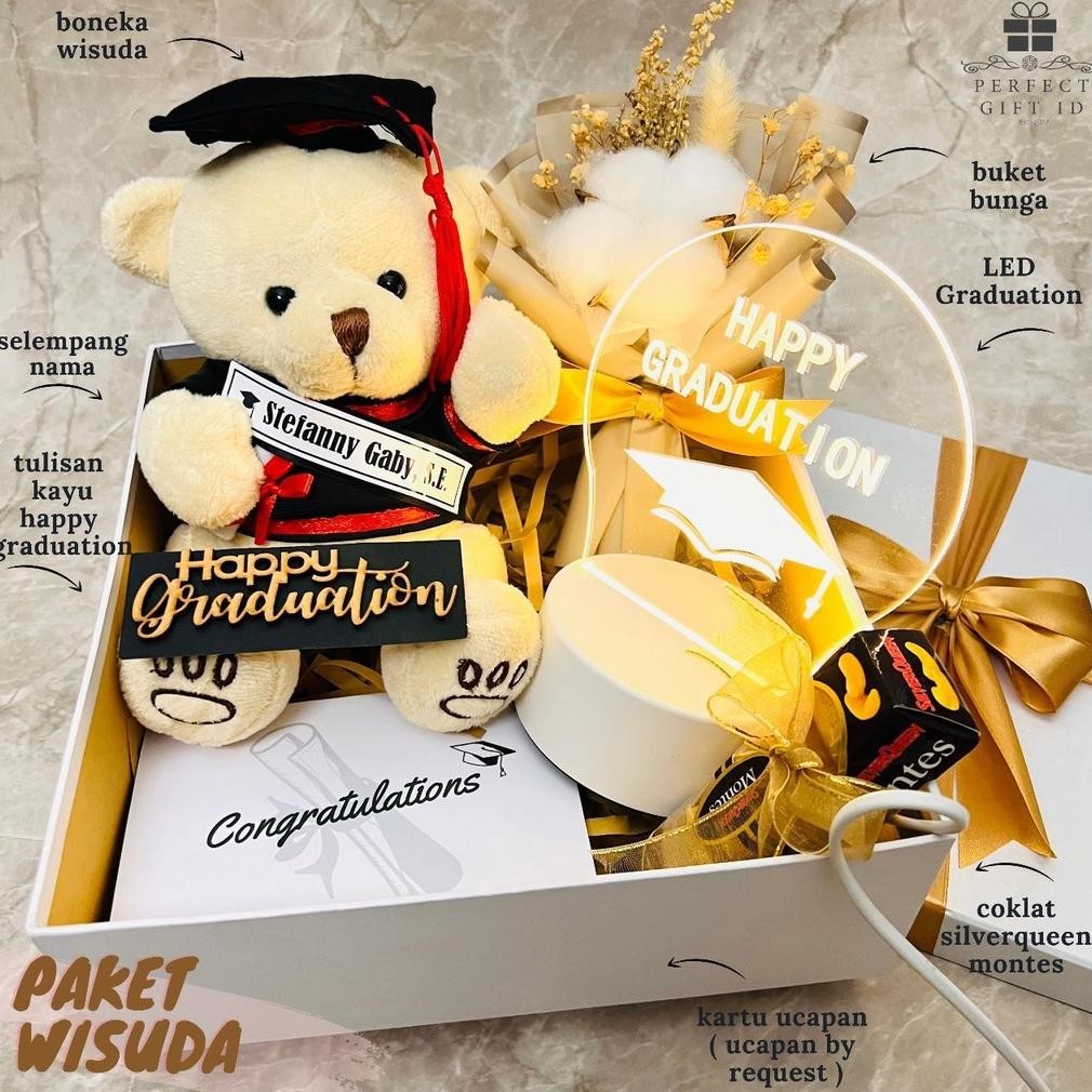 

Beli Lebih, Hemat" HADIAH WISUDA / KADO WISUDA / HAMPERS WISUDA / HAMPERS GRADUATION / GIFT BOX WISUDA / KADO SIDANG / HADIAH WISUDA / GRADUATION GIFT / BONEKA WISUDA ||