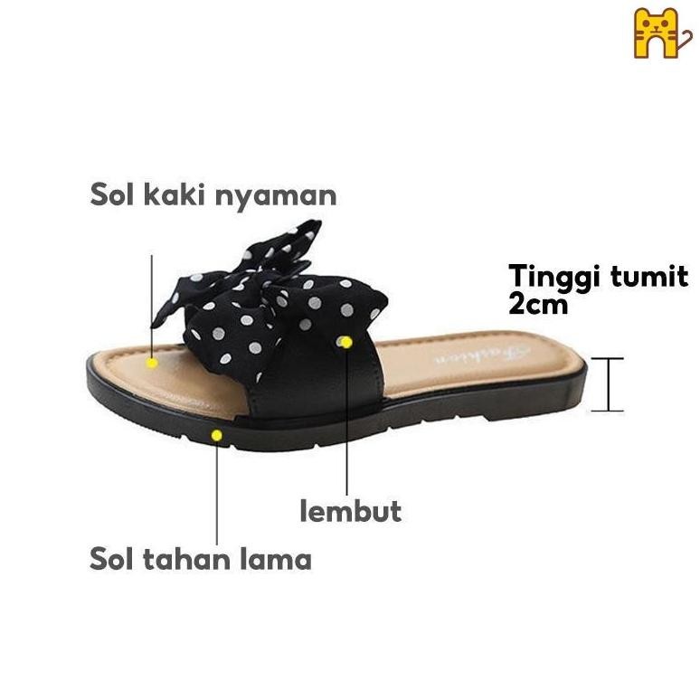 MILIKI TAYLOR SANDAL WANITA / SENDAL PITA / SANDAL JELLY WANITA IMPORT KOREA SANDAL KARET / SANDAL K