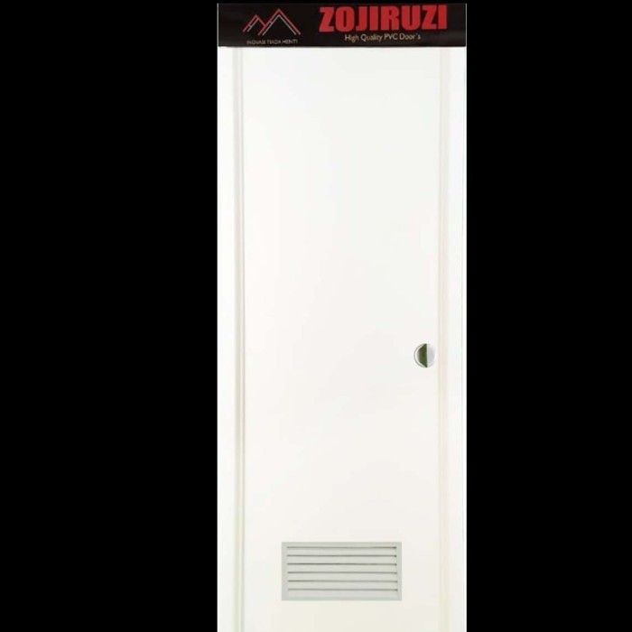 Terlaris PINTU KAMAR MANDI PVC POLOS WARNA PUTIH UKR 70X195