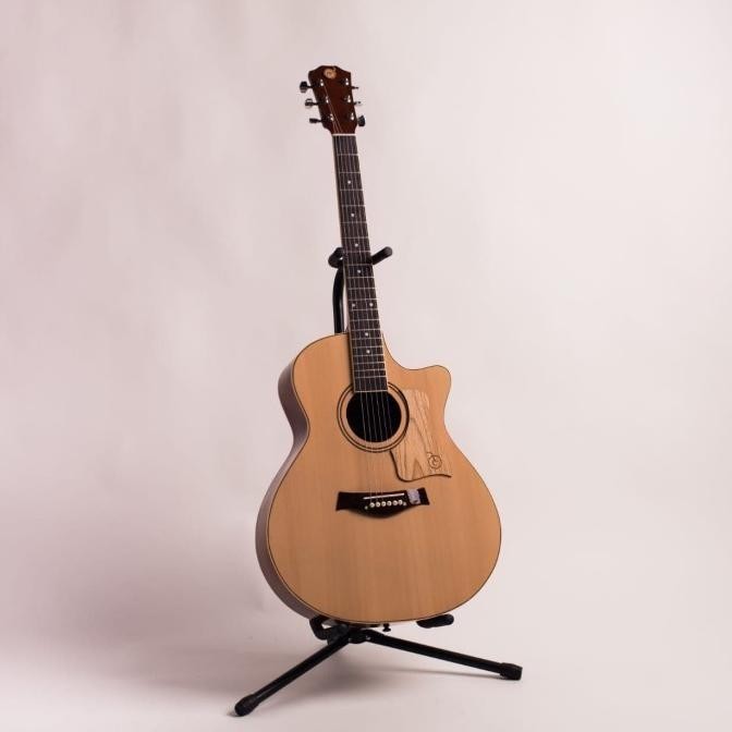 Gitar Akustik Mandalika L-01 Natural Original Full Set
