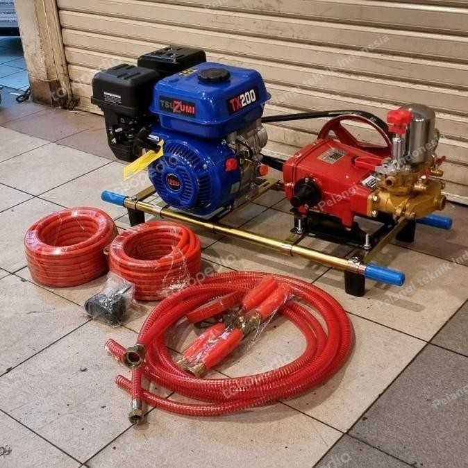 SALE STOK Mesin cuci steam bensin mobil motor TSUZUMI JAPAN TX200 alat stim jet TERLARIS