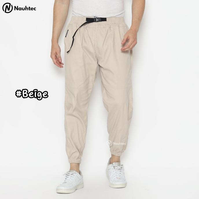 Celana Sirwal Jogger Flag Twill Stretch Melar by Nauhtec M-L-XL-XXL
