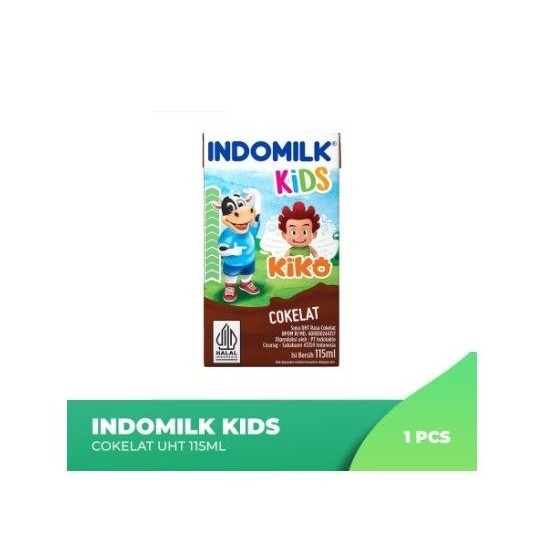 

Susu Uht Anak Indomilk Susu Kids Cokelat 115 Ml