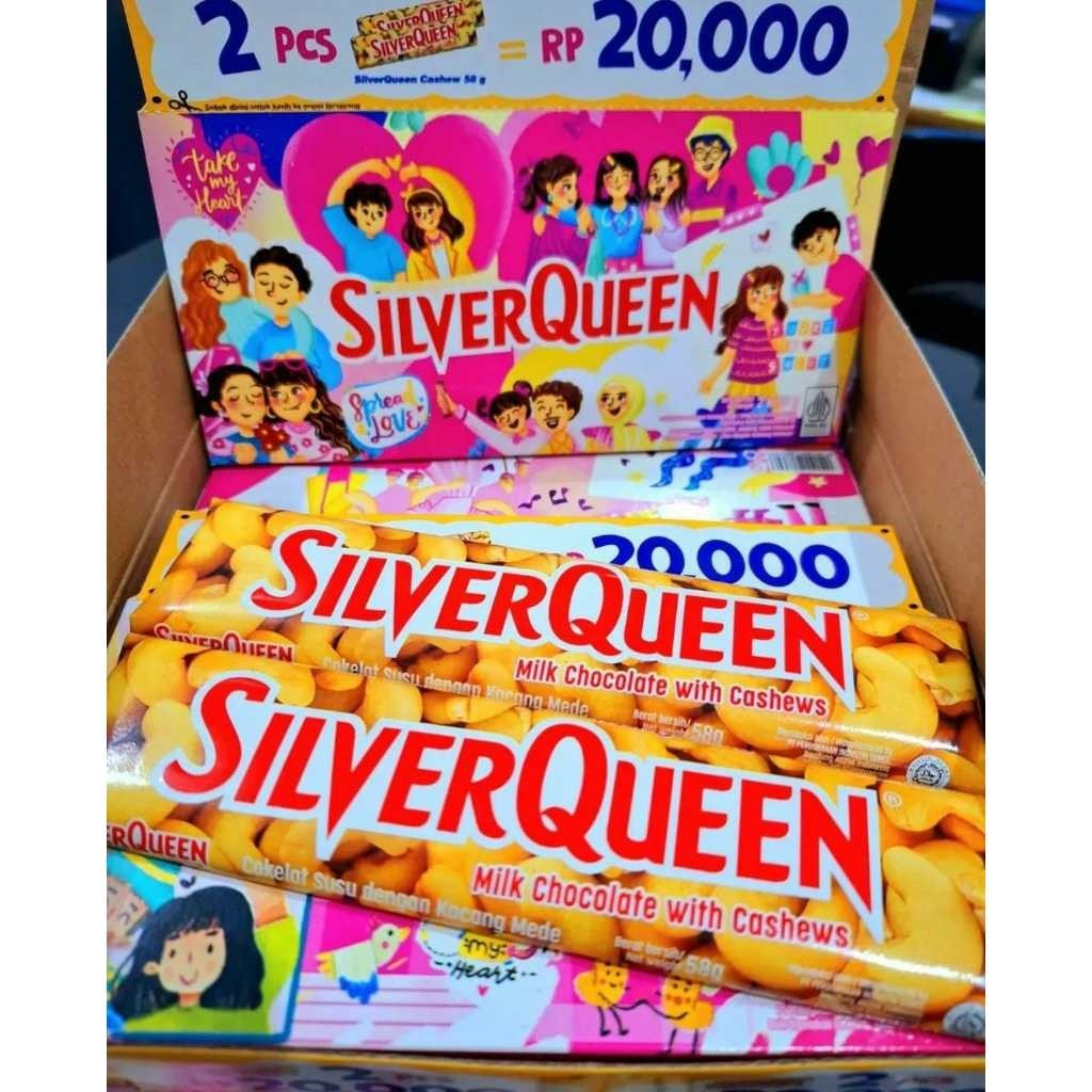 

WRQ PROMO PAKET SILVERQUEEN 58GR X 2 EDISI VALENTINE LZN