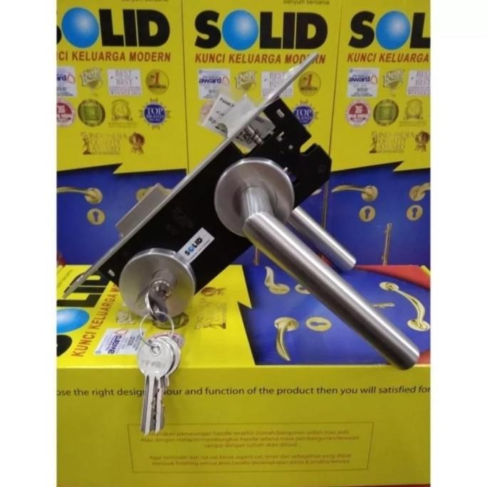 Kunci Pintu Rumah Handel Pintu Kunci Roses Set Bodi Kunci Solid  Kualitas Premium