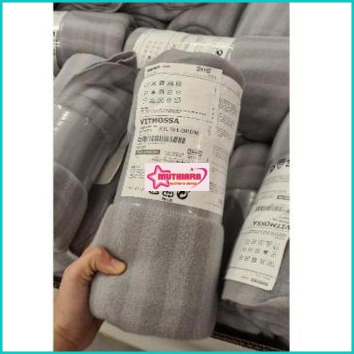 Vitmossa IKEA throw blanket/ selimut lembut bahan fleece/ selimut tipi