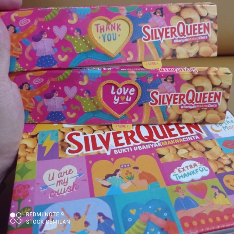 

UH9 SILVERQUEEN EDISI VALENTINE 1PCS HAL